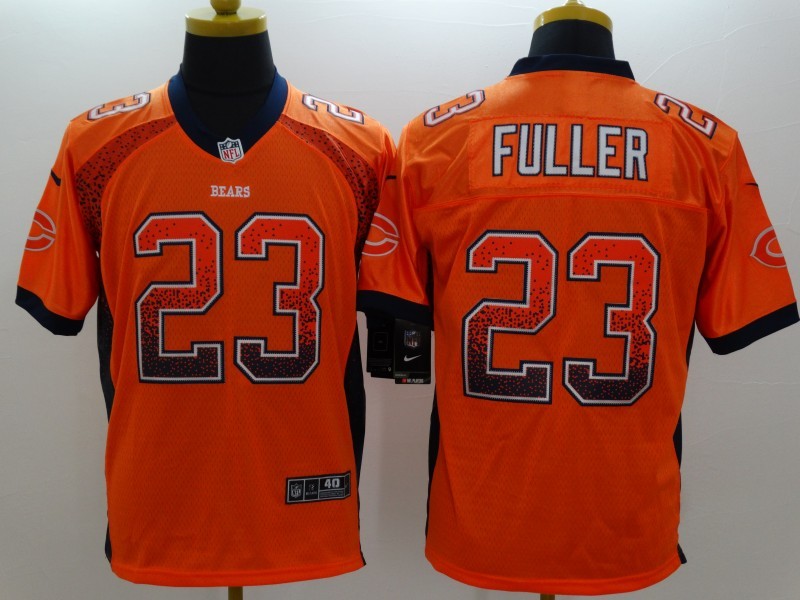 Chicago Bears 23 Fuller Orange Nike Drift Fashion Elite Jerseys
